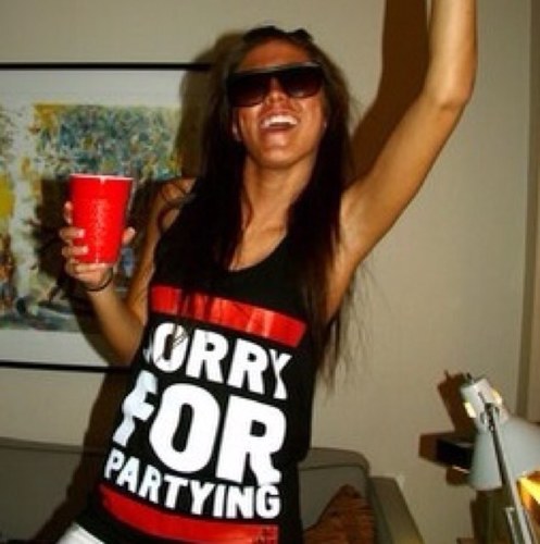I'm just a college betch handling one hot mess at a time.
