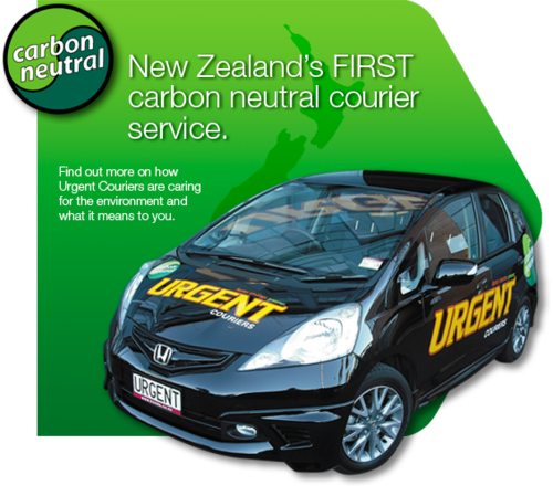 NZ's first carbon neutral courier service. If it's Urgent we deliver, anywhere!