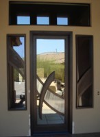An entryway is a major aesthetic feature in any structure.  Modern Steel Doors by Rustic Elegance has the entryway best suited for your home  Custom is the way!