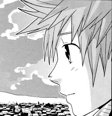 ventus (ven) is a teen boy 15 years old but when he's fight with vanitas his hearts is releasw from his body and sleep within the young boy name sora