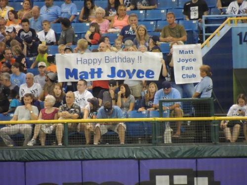 Matt Joyce Fan Club Profile