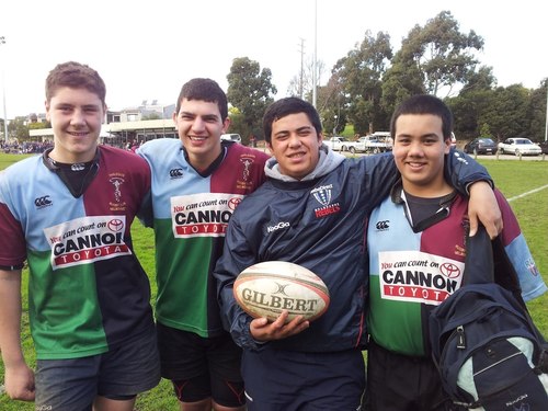 We are Harlequin Melbourne and rugby fanatics! We aim to promote Rugby in Australia. U16s Premiers in 2009 and 2010