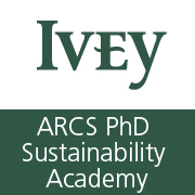 The PhD Sustainability Academy is an annual event of the Alliance for Research on Corporate Sustainability (ARCS) hosted by The Richard Ivey School of Business