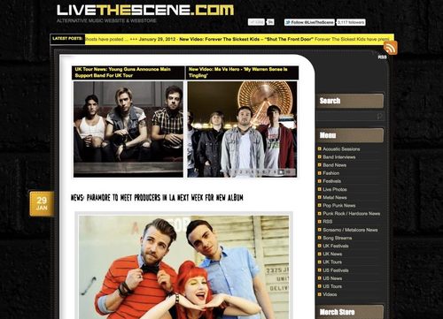 Alternative Music Website. We cover emo, pop-punk, punk-rock, hardcore & metal. Music News, Reviews, Band Interviews, Videos and Online Brands & Merch Store