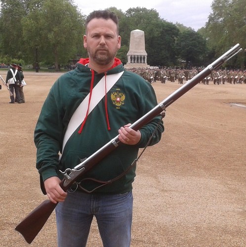 American Civil War Reenactor, and part of the Moscow Malitia who star in Classical Spectacular. Warrington Wolves supporter.