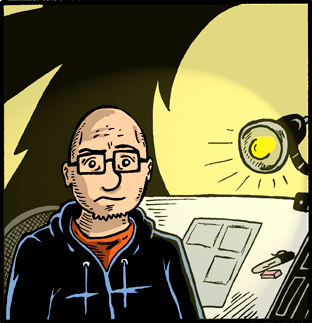 cartoonist, dad, misanthrope, geek.