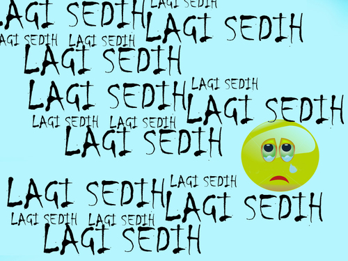 semua orang pasti juga bakal ngrasain nangis kok...
