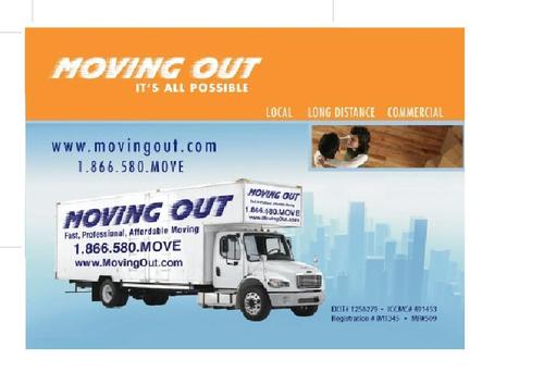 MovingOutMovers's profile picture. Licensed and Insured Professional MovingOut Movers