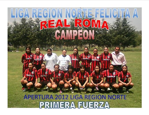 real_roma's profile picture. somo sun equipo de futbol femenil....hubicado en cuautitlan mexico