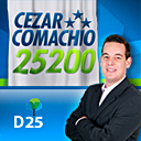 Cezar Comachio, candidato a vereador pelo DEM em Tangará, SC. 25200