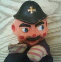 Politically incorrect puppet police constable
