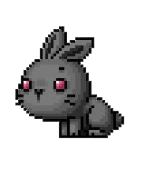 A shy rabbit, always getting mistaken for a black cat. WILL bite if she needs to. Hates carrots. ((RP account))