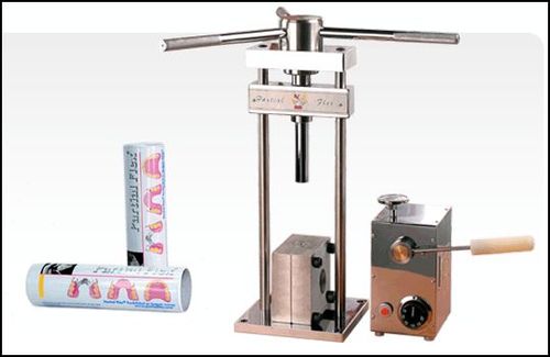 Partial Flex material para protesis flexibles, unico en el mundo por ser una Poliolefrina y El unico material extranjero aceptado Por la FDA para venta USA.
