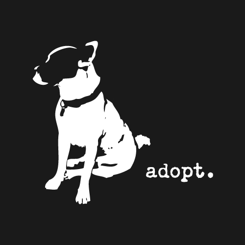 :: line of merchandise that promotes adoption :: a portion of every sale is donated to a local rescue group :: check us out