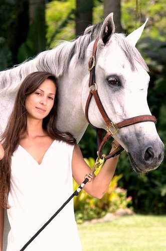 A horse lover, a rider and a writer...