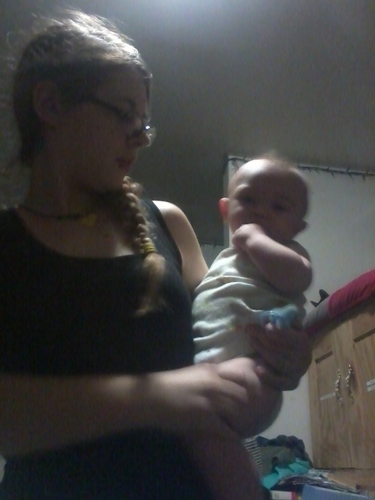 Manda. 19. i have a beautiful baby boy.