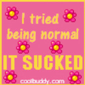 I am a girl that keeps it real, with a little bit of random and a little bit of craze