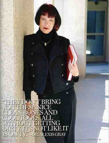 dralexisgray's profile picture. Dr. Alexis Gray Mansikka, forensic anthropologist, at your service.