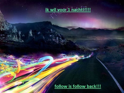 elke 10e nieuwe follower krijgt follow back!