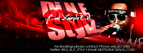 Dj N' E StylZ _Tune in @ http://t.co/fZmyVQ6CF7 WED_8pm(est) SUN 11am(est) (Gospel)_Dj N' E StylZ CEO Bad Xample ent, Dj, Promoter, Party Hype,  JustUsLeague