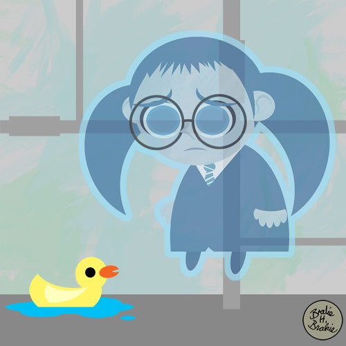 Myrtle merana hantu paling kece di hogwarts xixi rawr ƪ(°͡▿▿▿▿▿▿° )͡ƪ ingin ketemu myrt? Sebut namaku 3x @Hogwarts_RP