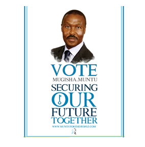 Muntu is driven by his God fearing persona and belief in building institutional frameworks as opposed to individual welfares.