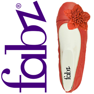 Fabz dé trendy, praktisch opvouwbare ballerina schoentjes van comfortabel echt leder. Kom altijd en overal, eigentijds en stijlvol voor de dag!