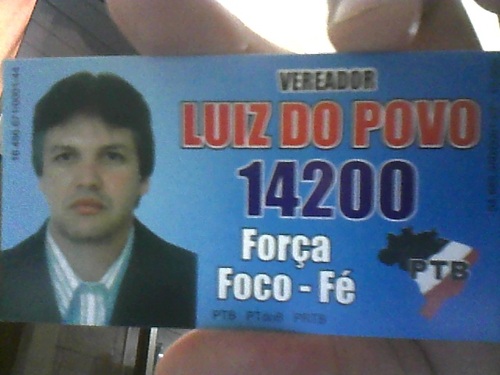 Força Foco e Fé.