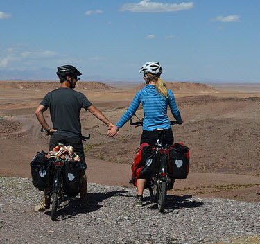 In 2012 we have cycled through 14 countries starting in Portugal and ending in Cambodia. We've had the adventure of a lifetime. :)