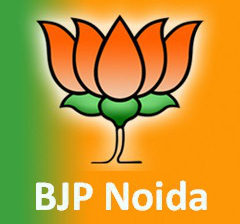 BJP Noida's twitter handle. The views expressed are of a party worker, excluding retweets.