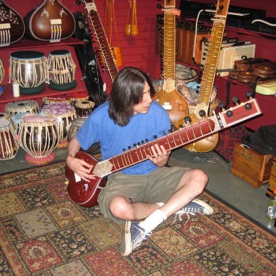 Studio musician song writer and space painter. Om