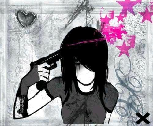 Sou vegatariana / anti-social / tenho 18 anos / amo piscologia /