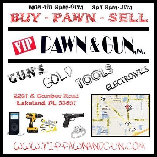 WE ARE A PAWN SHOP LOCATED IN LAKELAND, FLORIDA DOING BUSINESS THROUGHOUT THE US VIA EBAY, CRAIGSLIST, AND GUNBROKER! CALL US AT 863-937-8022!