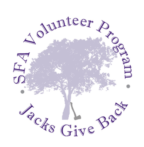 Be the change you want to see in the world - start at SFA! Get out in your community and make a difference. We can help!