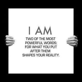 I am Great and I am flawed but I am and forever will be ME.