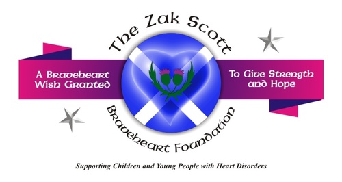 The Zak Scott Braveheart Foundation was founded to fulfil a vision of Zaks for all children and young people to receive a special gift after heart surgery.