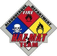 The Albuquerque Fire Dept. HazMat Team consists of 2 Task Force stations with 7 trucks, including 2 HazMat Squads, and 20 Technician trained personnel on duty.