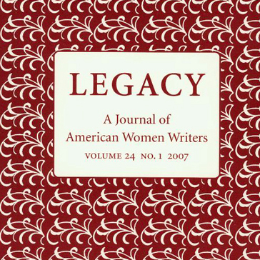 LegacyWmenWrite's profile picture. Legacy: A Journal of American Women Writers. Affiliated with Society for the Study of American Women Writers. Published by University of Nebraska Press.
