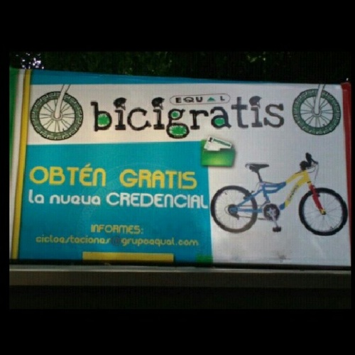 Confianza y Gratuidad A.C. Organizacion No Gubernamental, prestamo gratuito de bicicletas