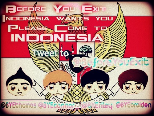 This is official fans page of @BeforeYouExit family in indonesia. Their was follow us. We will give an updates about before you exit!let's follow!:Dxx