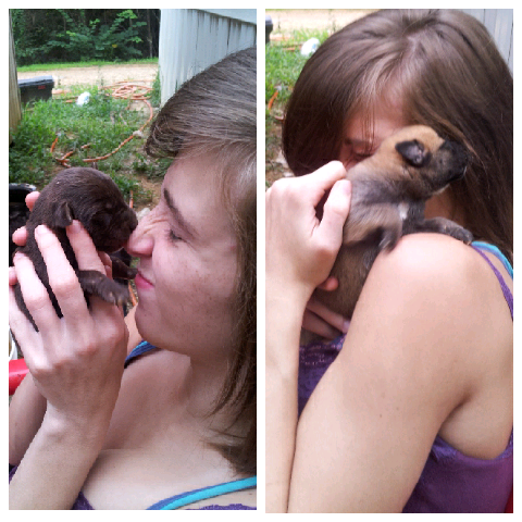 Loves her man more than her own life, @cryptmaster21.
