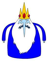 Well hello i'm the ice king. I live in the ice kingdom. With lot of penguins. I have magic powers. *wenk!* No Gunter no! Damn it GUNTER!