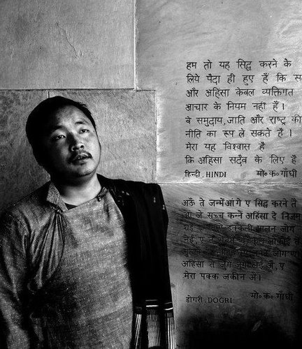 born  in a society which has  accepted to become monks during peace and beast during wars...