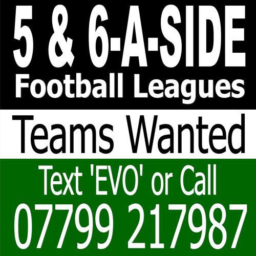 5 & 6 aside leagues all across the UK. For more info call 07717790502 or email info@football-evolution.co.uk ⚽️⛳️@FootGolfSL