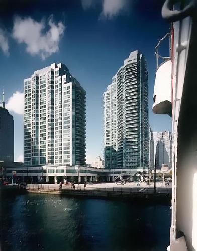 The Residences of the World Trade Centre is a 700-unit condominium complex located in the Harbourfront neighbourhood of downtown Toronto, Ontario, Canada.