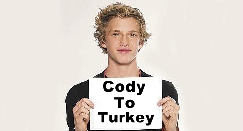 Turkish Angels want Cody Simpson to Turkey! #WishUWereHere #TrueSimpsonizer #Cody2Turkey Want a shoutout ? Just ask for it! @CodySimpson 143