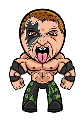 Belgian wrestler Rob 'RingWarrior' Raw and besides that dad ,husband ,gym-instructor...