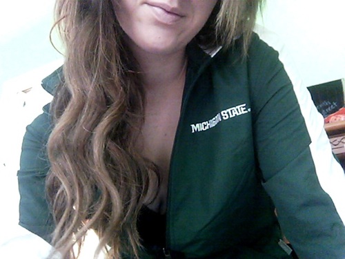 We bleed green and our hearts forever belong to the handsome #Sparty.