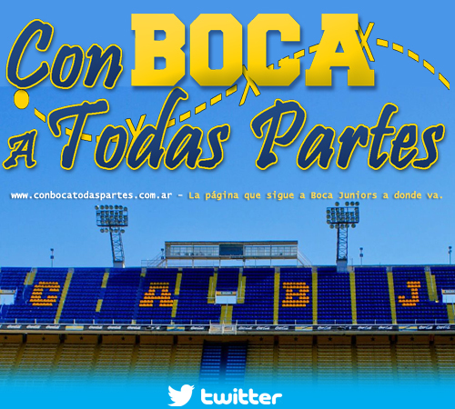 Sitio web NO oficial del Club Atlético #BocaJuniors. Actualidad, fotos, cargadas, vídeos, notas y mucho más en la página que va con Boca a todas partes.