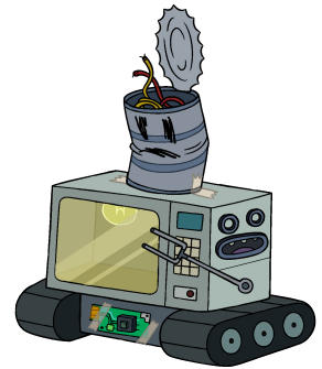I'm NEPTR. The Never Ending Pie Throwing Robot. I love pranking with my creator @HeroFinn [Parody Account]